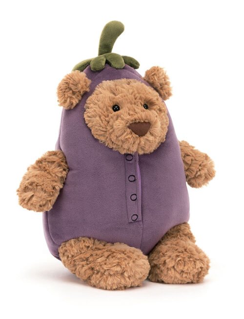 Bartholomew Bear Aubergine