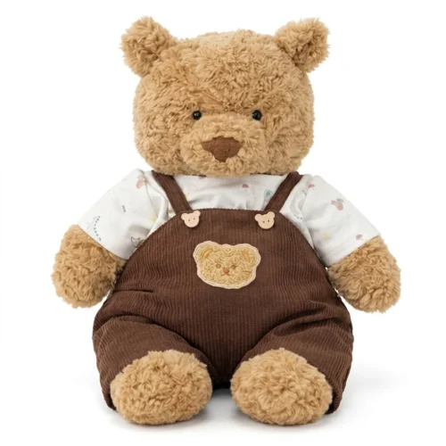 Chocolate Handmade Bortho Bear overalls