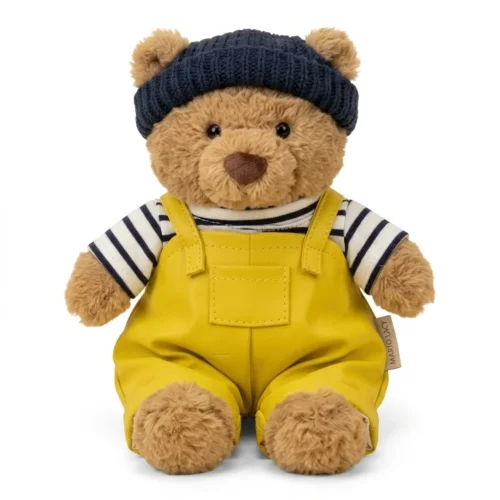 Yellow 3 PC Sailor Outfit (Bonnie,tshirt, overalls)