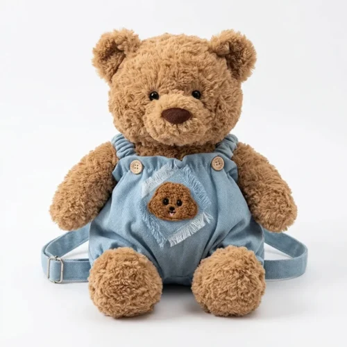 Denim overalls with Backpack
